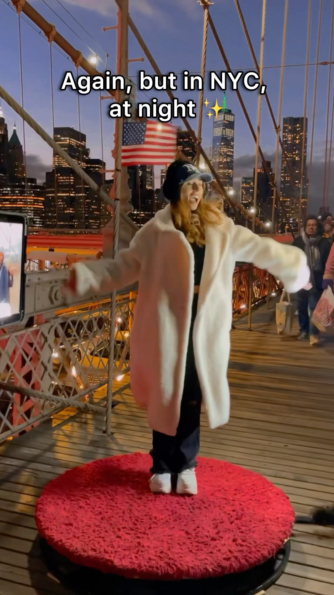 360 Dance Video at night in New York ? | Andra Gogan